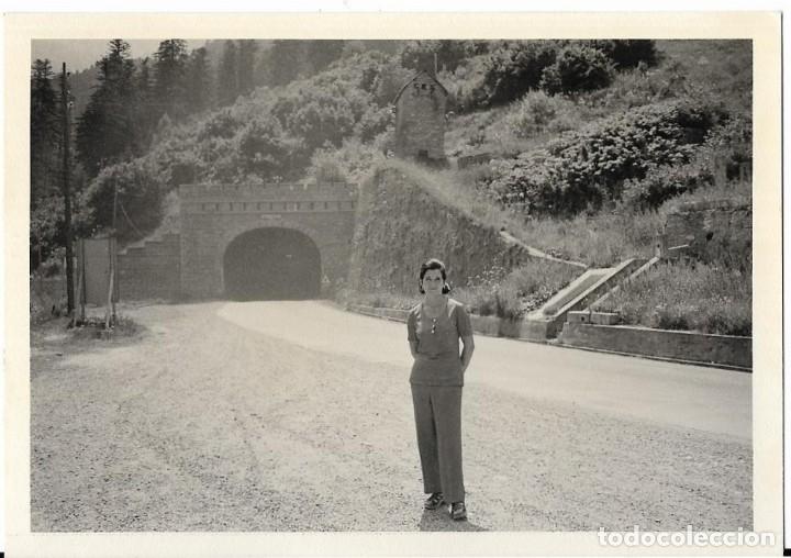 Fotografia antiga: *** EE438 - FOTOGRAFIA - PAISAJE - SALIDA TUNEL DE VIELLA - 1973
