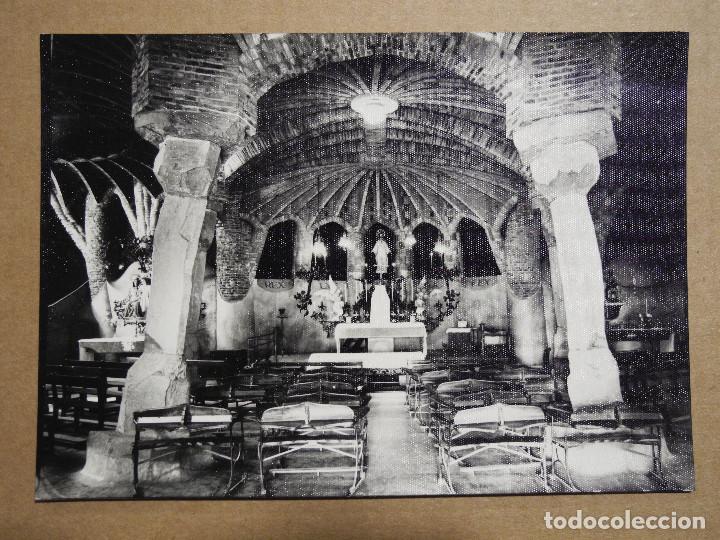 Fotograf&iacute;a antigua: FOTOGRAFIA COLONIA G&Uuml;ELL. GAUD&Iacute;. PAPEL GRUESO 13CM X 9CM