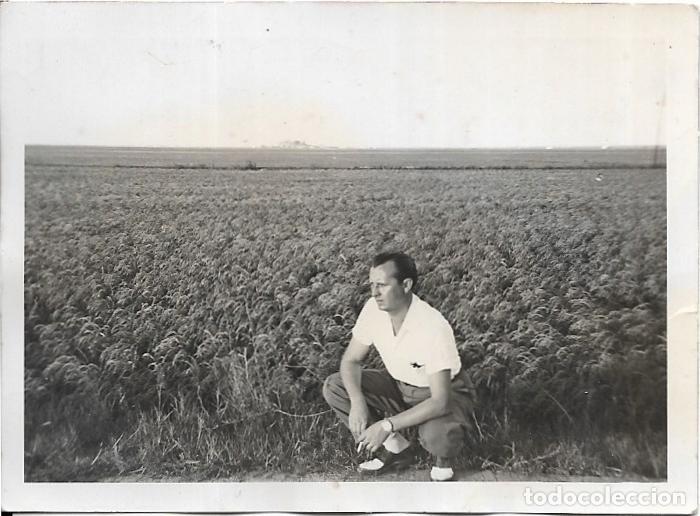 Antique Photography: == F767 - FOTOGRAFIA - SE&Ntilde;OR EN EL CAMPO