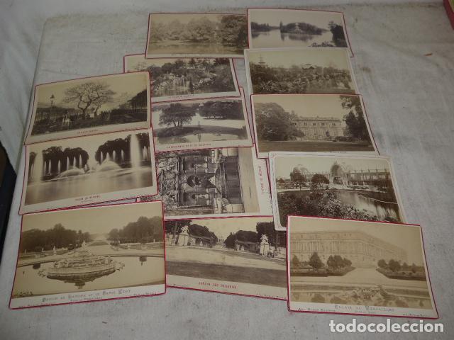 Fotograf&iacute;a antigua: Lote de 13 antigua fotografia de siglo XIX de Francia, con sellos. Fotografias antiguas francesa.