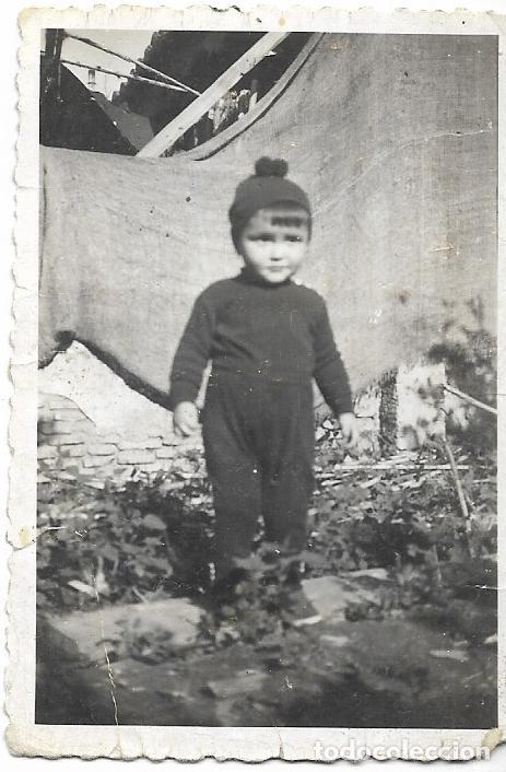 Fotografia antiga: == RR345 - FOTOGRAFIA - BONITO NI&Ntilde;ITO