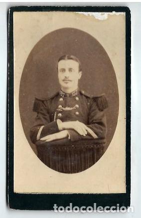 Fotograf&iacute;a antigua: 99-EXTRAORDINARIA FOTOGRAFIA ANTIGUA DE UN MILITAR FOTO - GABORIT -