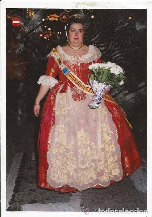 Alte Fotografie: == PG206 - FOTOGRAFIA - FALLERA - 18 X 12,5 CM.