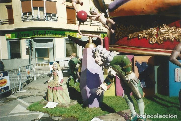 Alte Fotografie: :::: B791 - FOTOGRAFIA - PARTE DE UNA FALLA