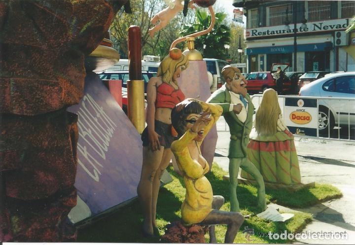 Alte Fotografie: :::: B781 - FOTOGRAFIA - PARTE DE UNA FALLA