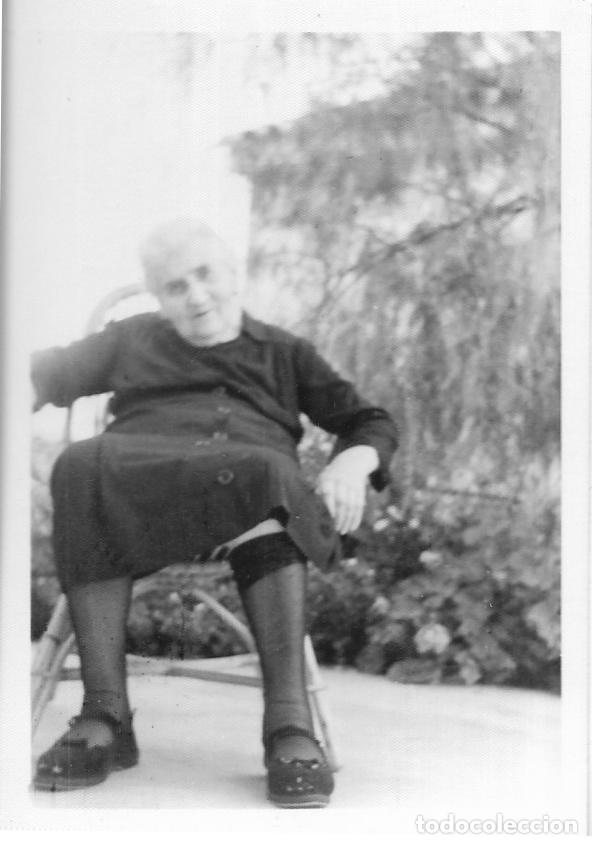 Alte Fotografie: *** AC891 - FOTOGRAFIA - ANCIANA SE&Ntilde;ORA