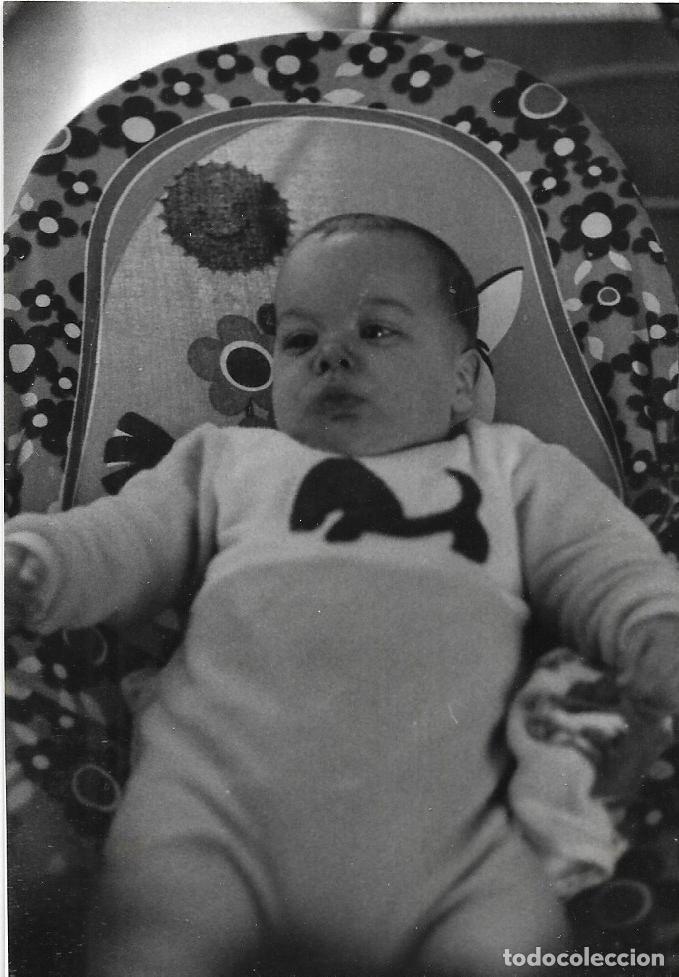 Alte Fotografie: == RR566 - FOTOGRAFIA - BEBE EN SU HAMAQUITA