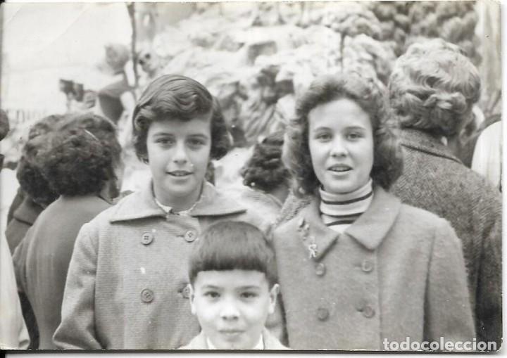 Alte Fotografie: == RR295 - FOTOGRAFIA - TRES JOVENCITOS