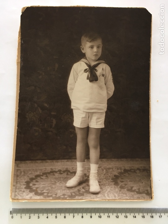 Fotografia antiga: FOTO. NI&Ntilde;O DE PRIMERA COMUNI&Oacute;N. Fotog. An&oacute;nimo. H. 1925?
