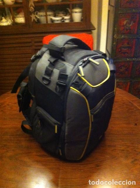 Fotograf&iacute;a antigua: Bolsa Mochila de Fot&oacute;grafo para C&aacute;mara de Fotografiar y Objetivos.