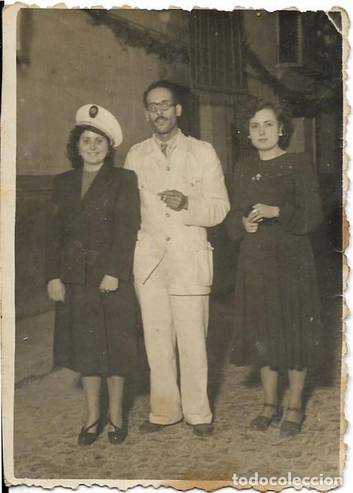 Fotografia antiga: == AF956 - FOTOGRAFIA - TRES AMIGOS - 1949