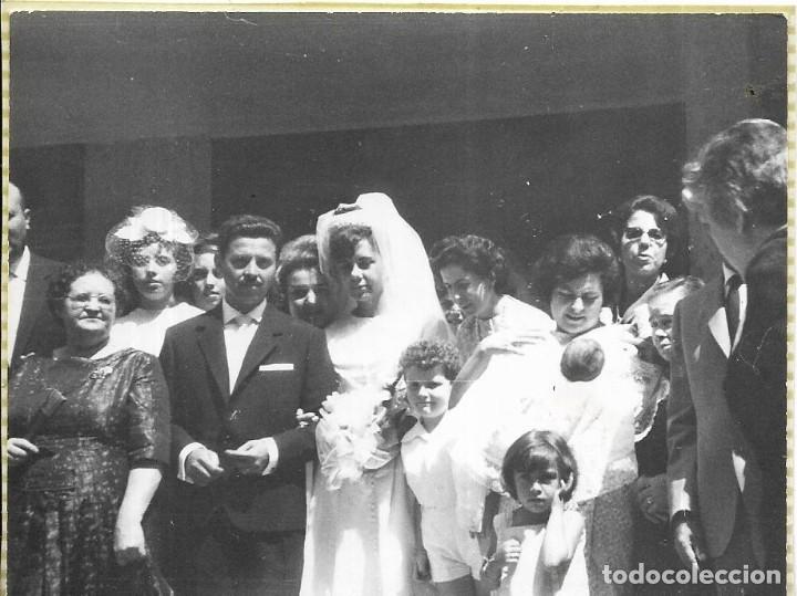 Antique Photography: :::: PV55 - FOTOGRAFIA - PAREJA DE NOVIOS CON SUS FAMILIARES