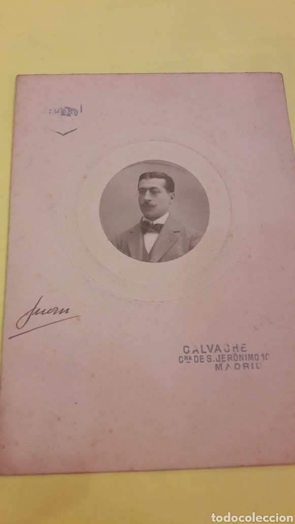 Fotograf&iacute;a antigua: Foto Calvache MADRID Jer&oacute;nimo 10 - Foto 1