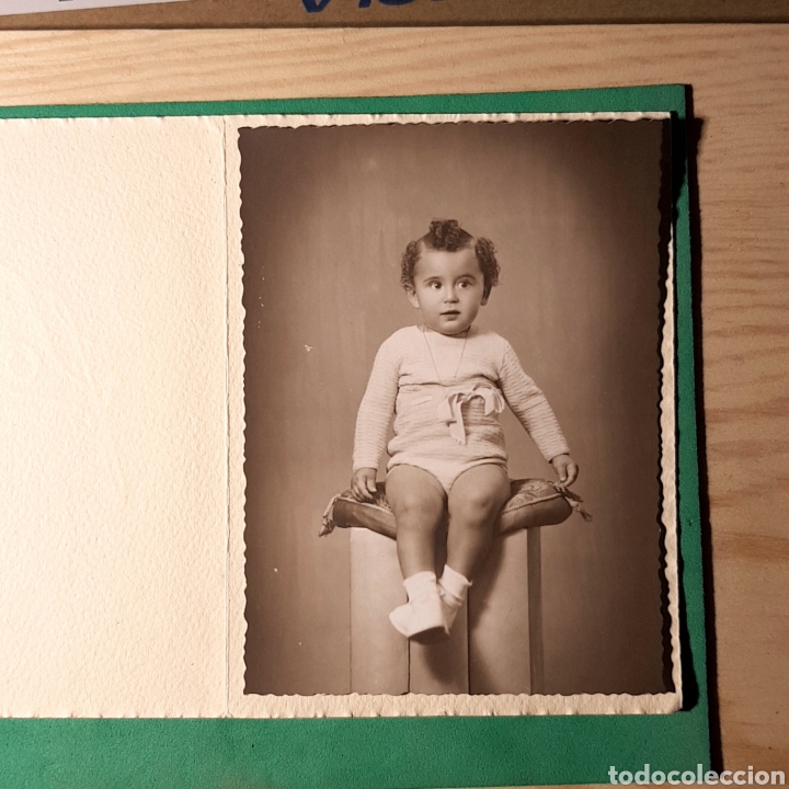 Fotografia antiga: (C-FTG.01) FOTOGRAF&Iacute;A - FELICITACI&Oacute;N, BEB&Eacute;