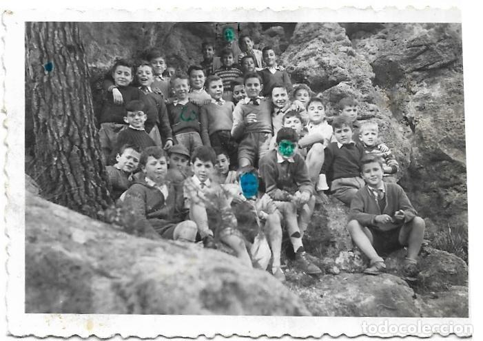 Antique Photography: == FA20 - FOTOGRAFIA - GRUPO DE JOVENCITOS EN EL MONTE