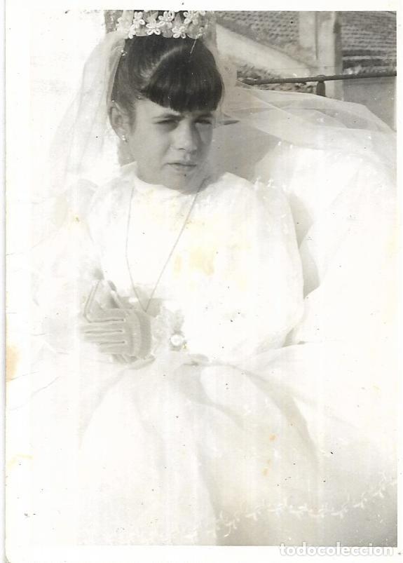 Antique Photography: :::: A62 - FOTOGRAFIA - JOVENCITA DE PRIMERA COMUNION