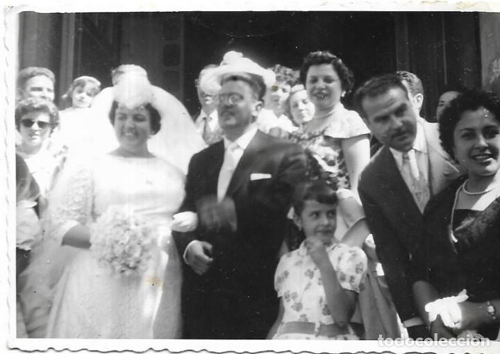 Antique Photography: == FA159 - FOTOGRAFIA - PAREJA DE NOVIOS CON SUS FAMILIARES