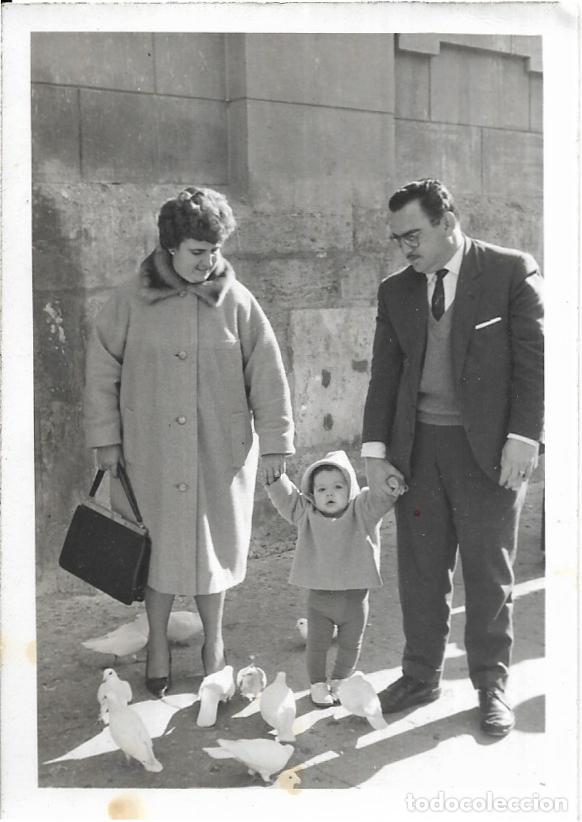 Antique Photography: == FA166 - FOTOGRAFIA - PAREJA CON SU NI&Ntilde;O
