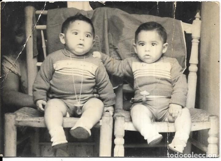 Antique Photography: == FA177 - FOTOGRAFIA - DOS GEMELITOS - 1961