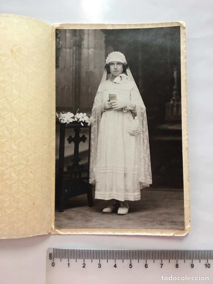 Antique Photography: FOTO. RECORDATORIO DE 1a. COMUNI&Oacute;N. FOTOGRAF&Iacute;A COLOM. CASTELL&Oacute;N. H. 1920?