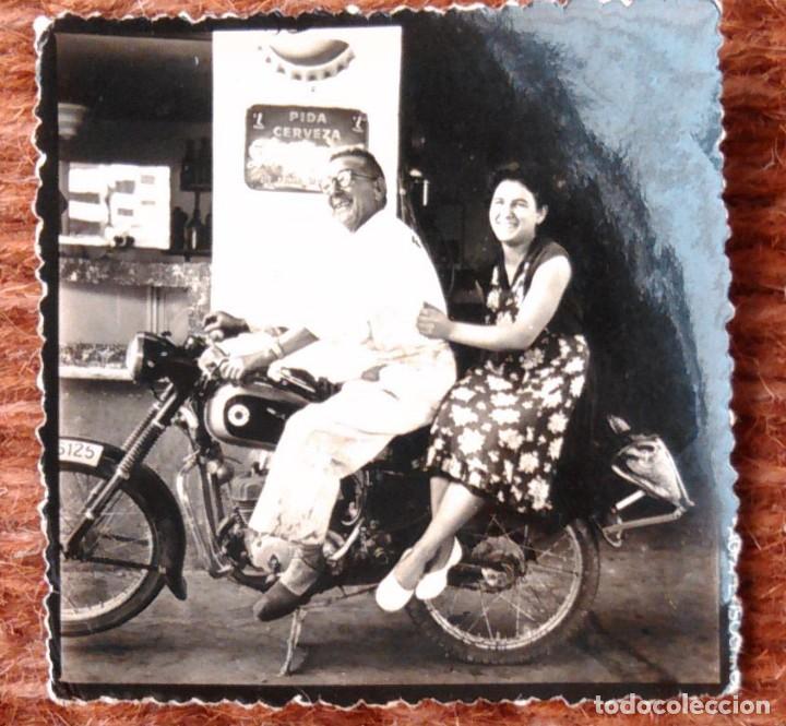 Fotograf&iacute;a antigua: MOTOCICLETA OSSA - Foto 1