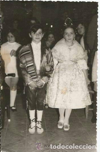 Photographie ancienne: == E450 - FOTOGRAFIA - PAREJITA DE FALLEROS