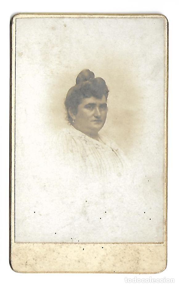 Antique Photography: R250-EXTRAORDINARIA FOTOGRAFIA ANTIGUA UNA DAMA - FOTO - - - - -