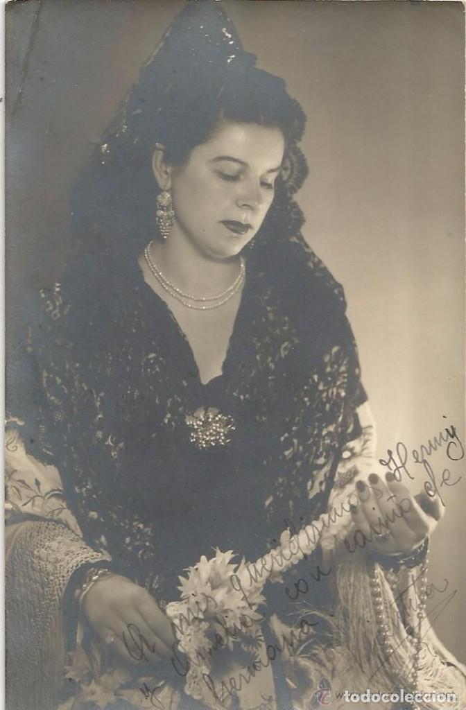 Alte Fotografie: == E615 - FOTOGRAFIA - GUAPA FESTERA - 1951