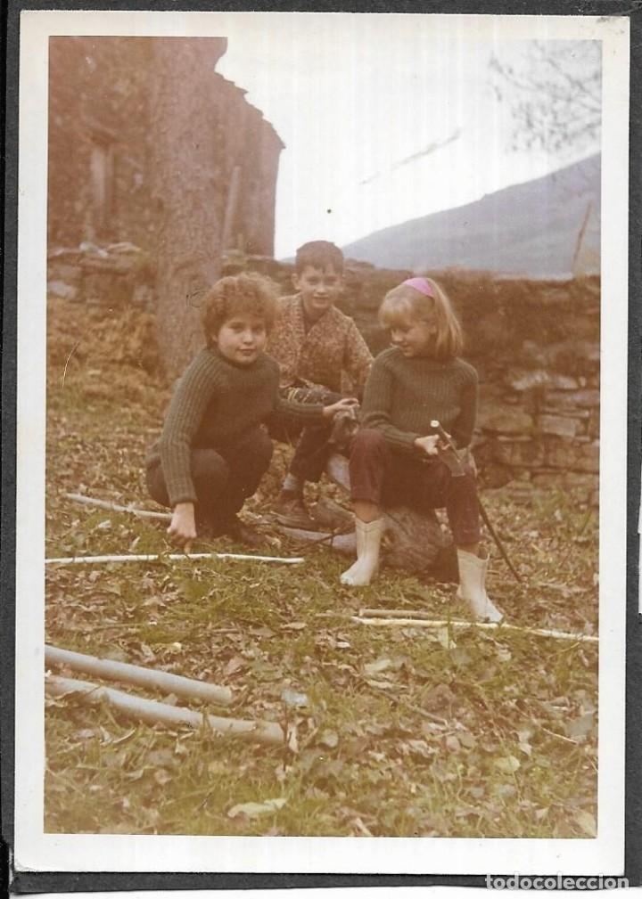 Photographie ancienne: == FA377 - FOTOGRAF&Iacute;A - NI&Ntilde;OS JUGANDO