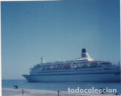 Fotograf&iacute;a antigua: FOTOGRAFIA DE BARCO. MUELLE DE CADIZ. ROYAL VIKING SEA   FOTOBARCO-323