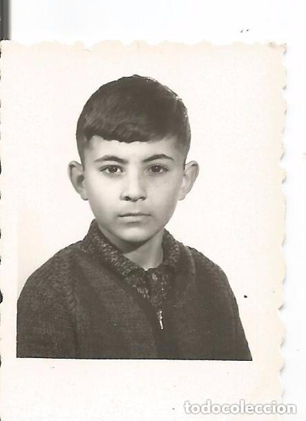 Photographie ancienne: == FP280 - FOTOGRAFIA PEQUE&Ntilde;O FORMATO - JOVENCITO - 5 X 3,5 CM.