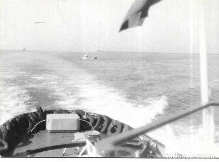 Alte Fotografie: == B457 - FOTOGRAFIA - REMOLCADOR NAVEGANDO - 1968