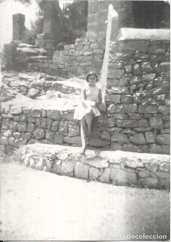 Alte Fotografie: == B454 - FOTOGRAFIA - BONITA JOVEN