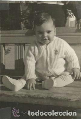 Alte Fotografie: ^^^ B43 - FOTOGRAFIA - PRECIOSO BEB&Eacute; - 1967