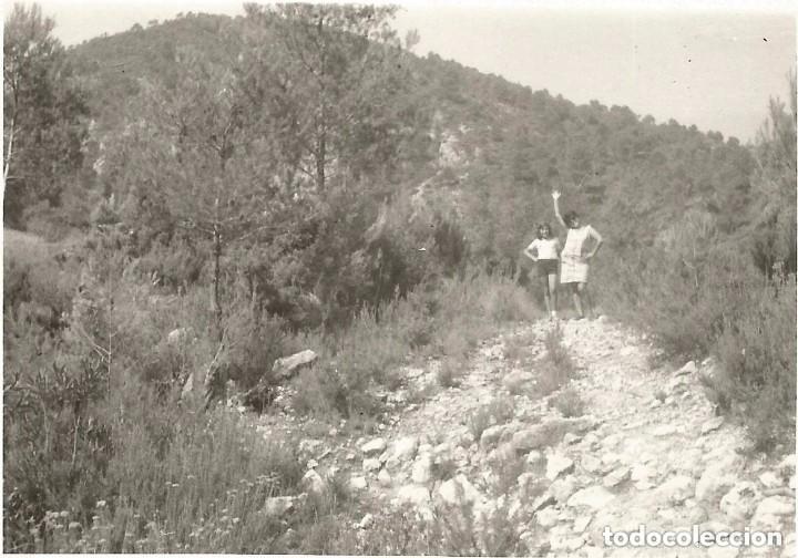 Alte Fotografie: == B212 - FOTOGRAFIA - PAISAJE DE MONTA&Ntilde;A