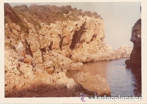 Alte Fotografie: *** QW97 - FOTOGRAFIA - CALA RAFALET - MENORCA 1970