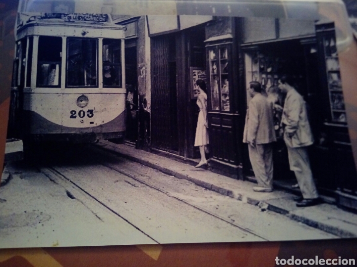 Alte Fotografie: Fotografia sevilla tranvia(reproducci&oacute;n)