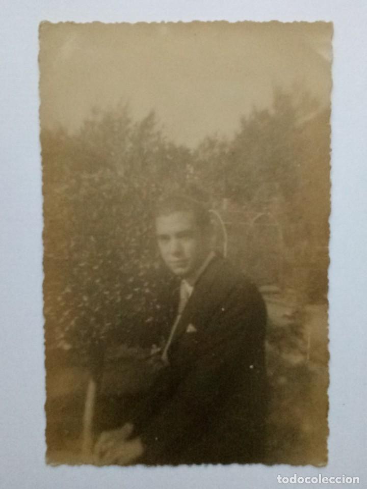Fotograf&iacute;a antigua: Foto Postal Personaje Misterioso