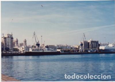 Fotograf&iacute;a antigua: FOTOGRAFIA DE BARCO. MUELLE DE CADIZ. HEIDI    FOTOBARCO-774