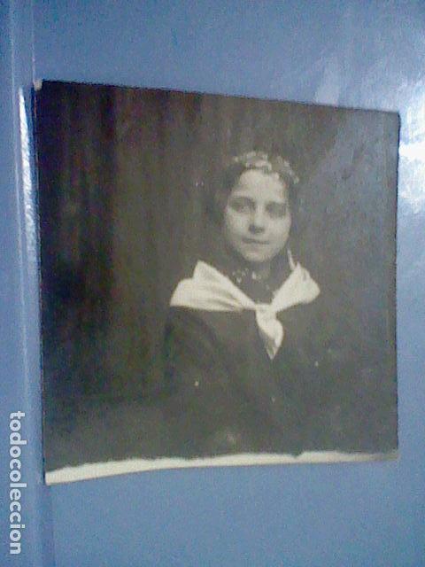 Antique Photography: NI&Ntilde;A FOTOGRAFIA TAMA&Ntilde;O CARNET CALLE MONTERA ANTIGUA A&Ntilde;OS 20 30&acute;S