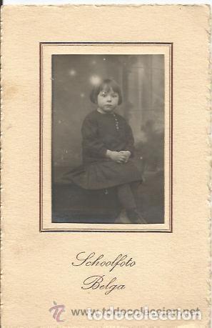 Alte Fotografie: *** A608 - FOTOGRAFIA - PRECIOSA NI&Ntilde;A - 6 X 4 CM.