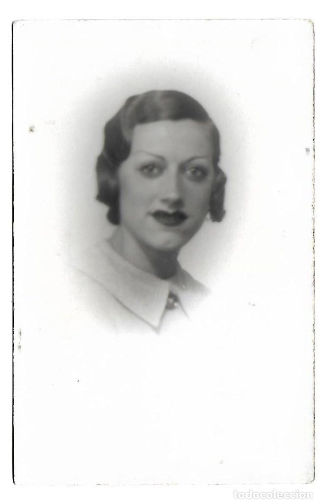 Antique Photography: 710-EXTRAORDINADIA FOTOGRAFIA ANTIGUA -UNA DAMA FOTO  - NO SE VE del  4 - 6 - 1935