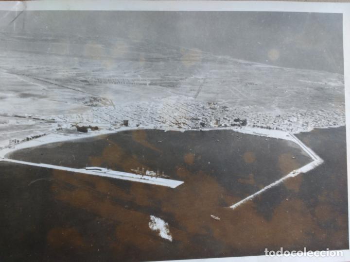 Fotograf&iacute;a antigua: FOTOGRAFIA AEREA DEL PUERTO DE TORREVIEJA ALICANTE, MEDIDAS,12 X 18 CM