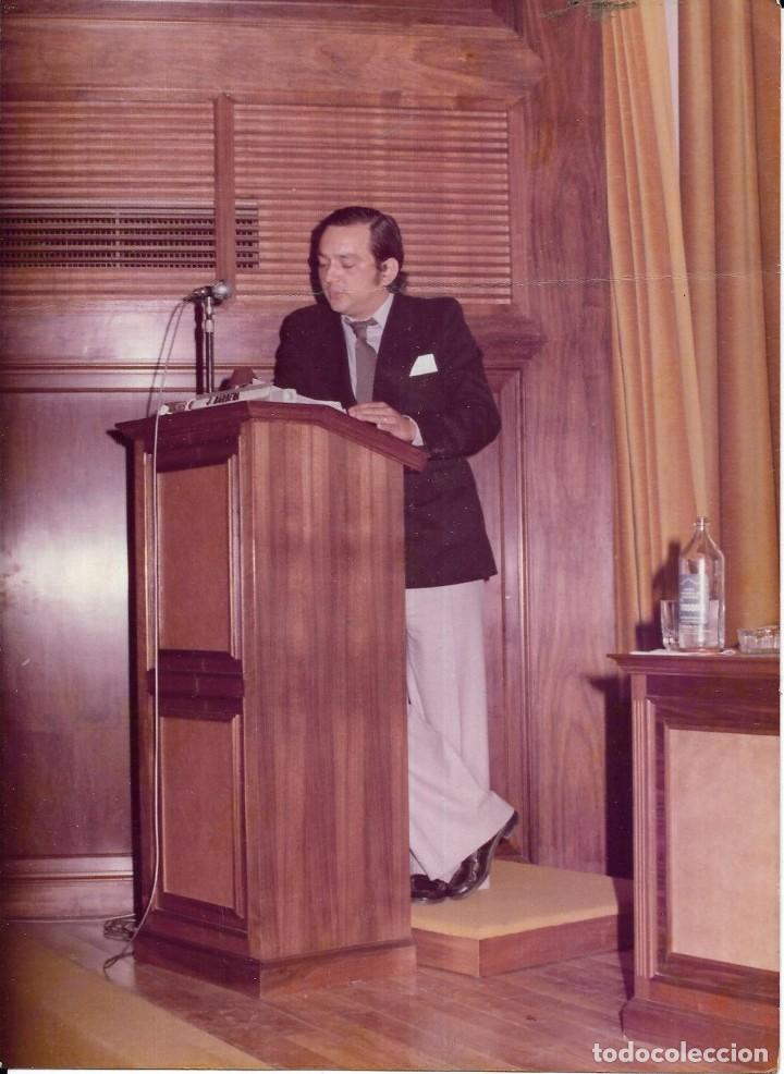 Alte Fotografie: *** P39 - FOTO - DISCURSO DR. BARBER&Aacute;