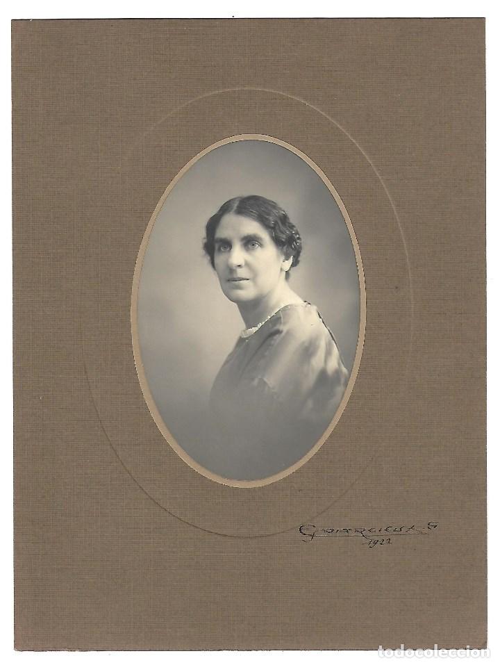 Fotograf&iacute;a antigua: E75-EXTRAORDINADIA FOTOGRAFIA ANTIGUA DE-UNA DAMA - FOTO-  ESPARCIEUX  - de 1922