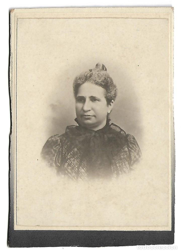 Antique Photography: E75-EXTRAORDINADIA FOTOGRAFIA ANTIGUA DE- UNA DAMA  - FOTO- - - - - - -