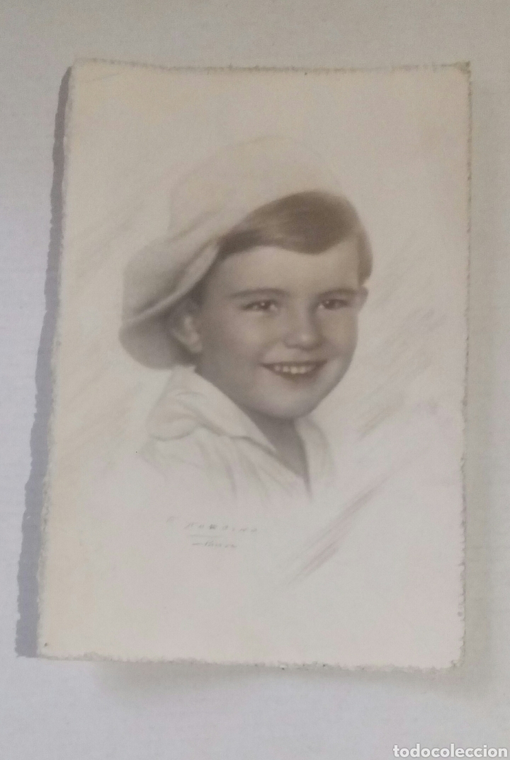 Fotograf&iacute;a antigua: Bonita y original foto ni&ntilde;o Piura (Peru) 1931