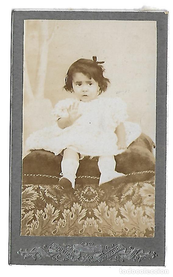 Fotografia antiga: E75-EXTRAORDINADIA FOTOGRAFIA ANTIGUA DE- UNA NI&Ntilde;A - FOTO - JOSEPH DOUZET