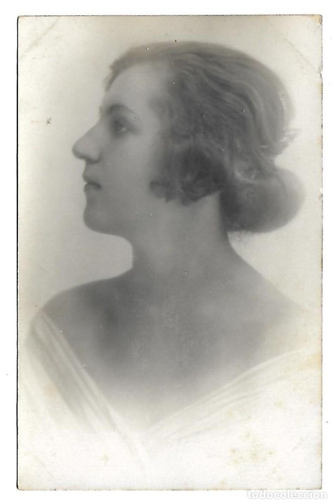 Fotografia antiga: 710-EXTRAORDINARIA FOTOGRAFIA ANTIGUA- DE UNA DAMA -FOTO- - DEL 3 - 11 - 1925