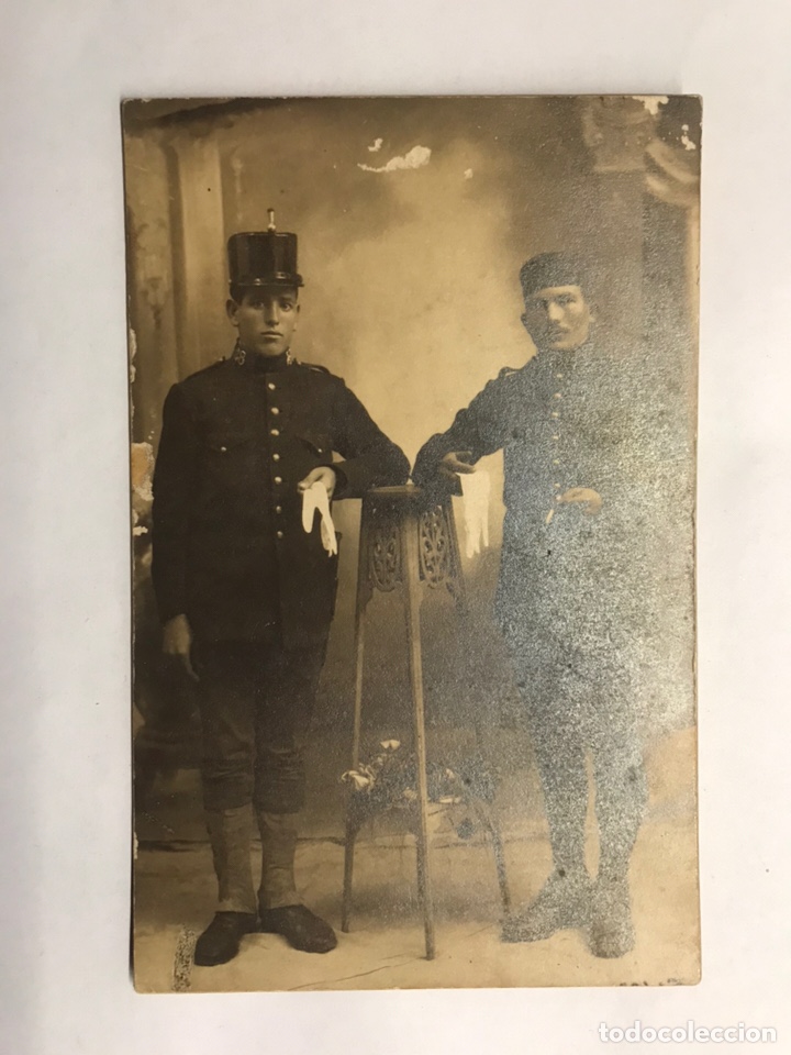 Fotografia antiga: MILITAR. TORTOSA (Tarragona) RETRATO ANDREU. Fotograf&iacute;a Antigua. (h.1900?)